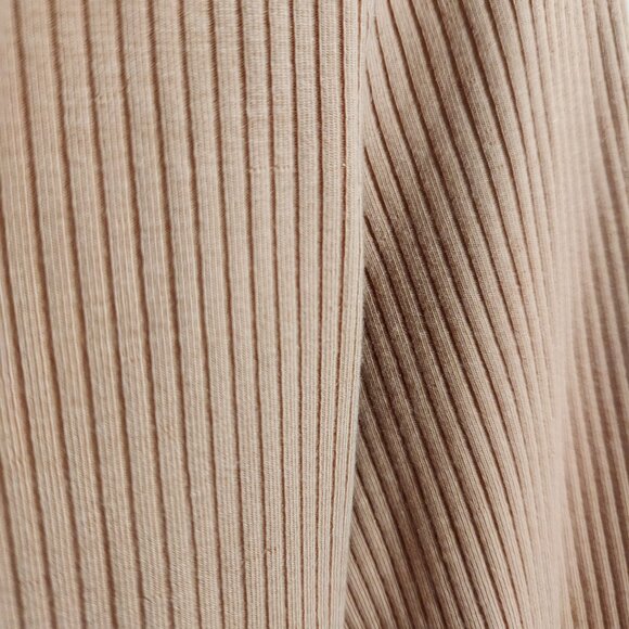 Reformation Anthropologie Women's Tencel Orange Turtleneck Ribbed Midi Dress Lar - Picture 6 of 8